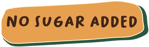 No sugar added